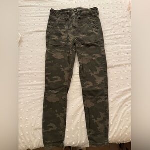 American Eagle Camouflage Skinny Jeans